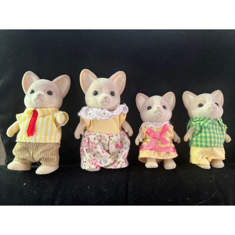Calico Critter Chihuahua Family of 4